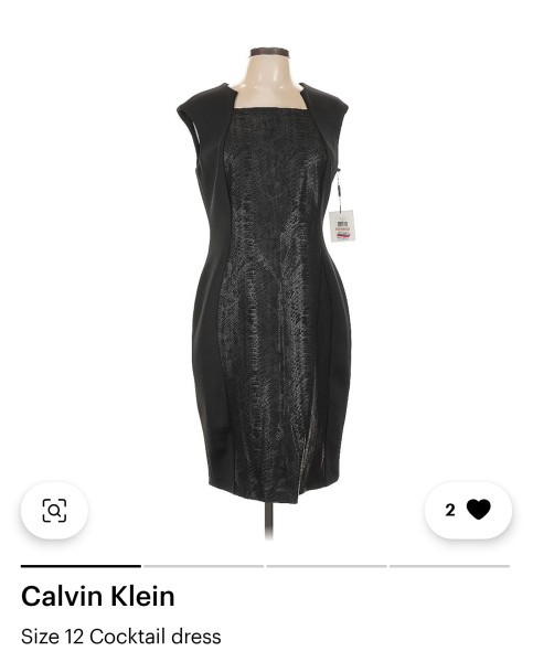Vestido Calvin Klein